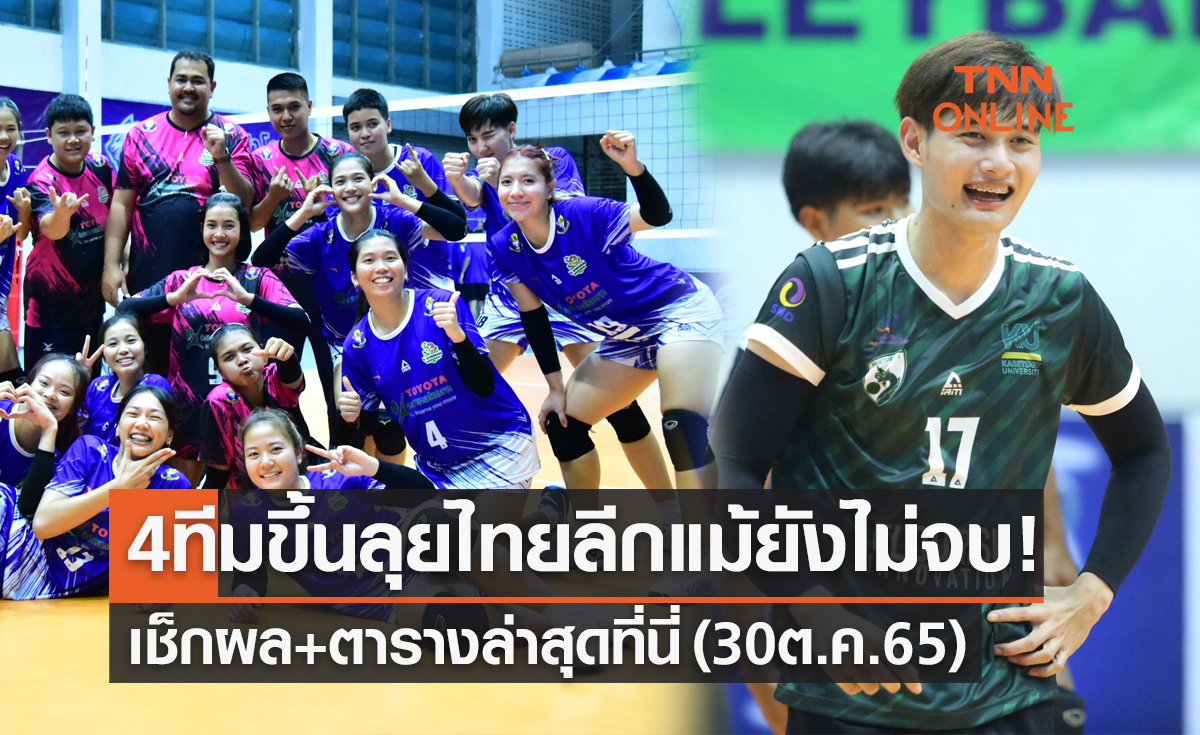 ได้4ทีมจากโปรชาเลนจ์เลื่อนชั้นสู่วอลเลย์บอลไทยแลนด์ลีก 2022-23 เรียบร้อย