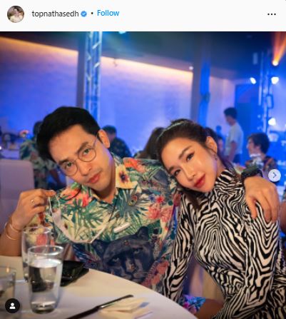 ท็อป ณัฐเศรษฐ์ ขอแฟนสาวแต่งงาน ด้านเหล่าคนบันเทิงร่วมแสดงความยินดีคับคั่ง