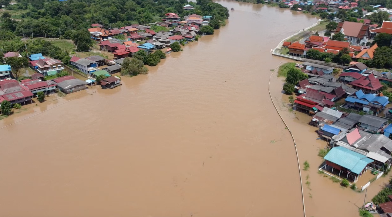 อยุธยาท่วมแล้ว! บางบาลรับน้ำเจ้าพระยาเดือดร้อน 1.2 หมื่นครัวเรือน อยุธยาท่วมแล้ว! บางบาลรับน้ำเจ้าพระยาเดือดร้อน 1.2 หมื่นครัวเรือน