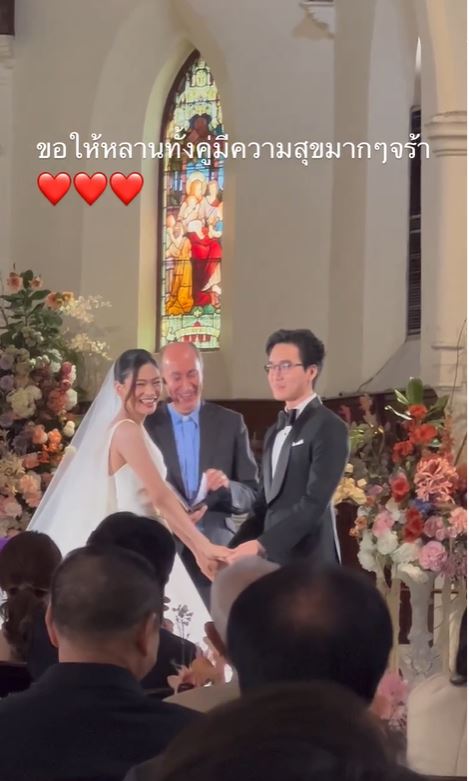 จากความเป็นเพื่อนรุ่นแม่ สู่ ความรักรุ่นลูก ผัดไท - ชุดาภา ปลาบปลื้มงานวิวาห์ ลูกสาว ลูกชาย