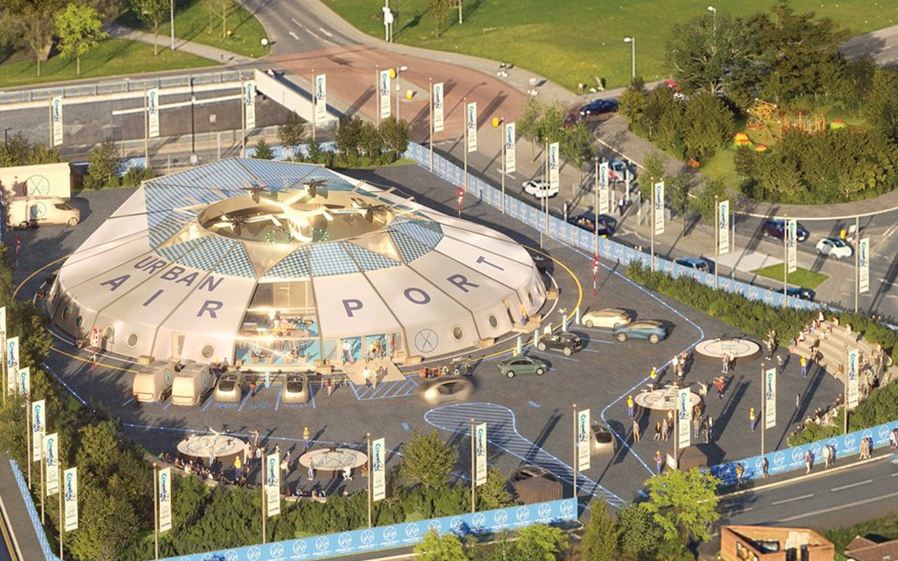 UK เปิดให้บริการสนามบินสำหรับโดรนและแท็กซี่บินได้แห่งแรกของโลก!