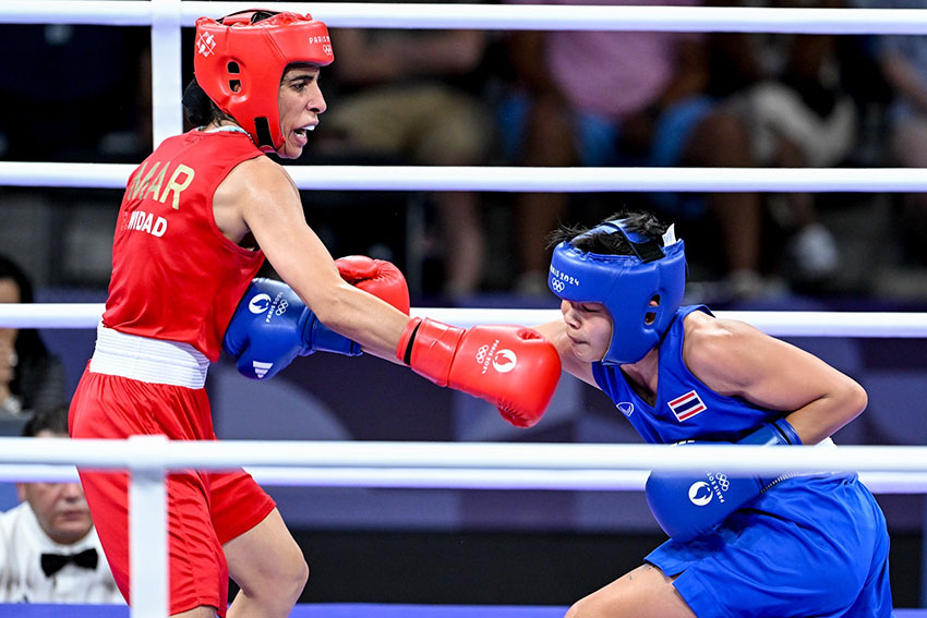 จุฑามาศ ควง ธิติสรรณ์ ตกรอบ 16 คนสุดท้ายมวยอลป. จุฑามาศ ควง ธิติสรรณ์ ตกรอบ 16 คนสุดท้ายมวยอลป.