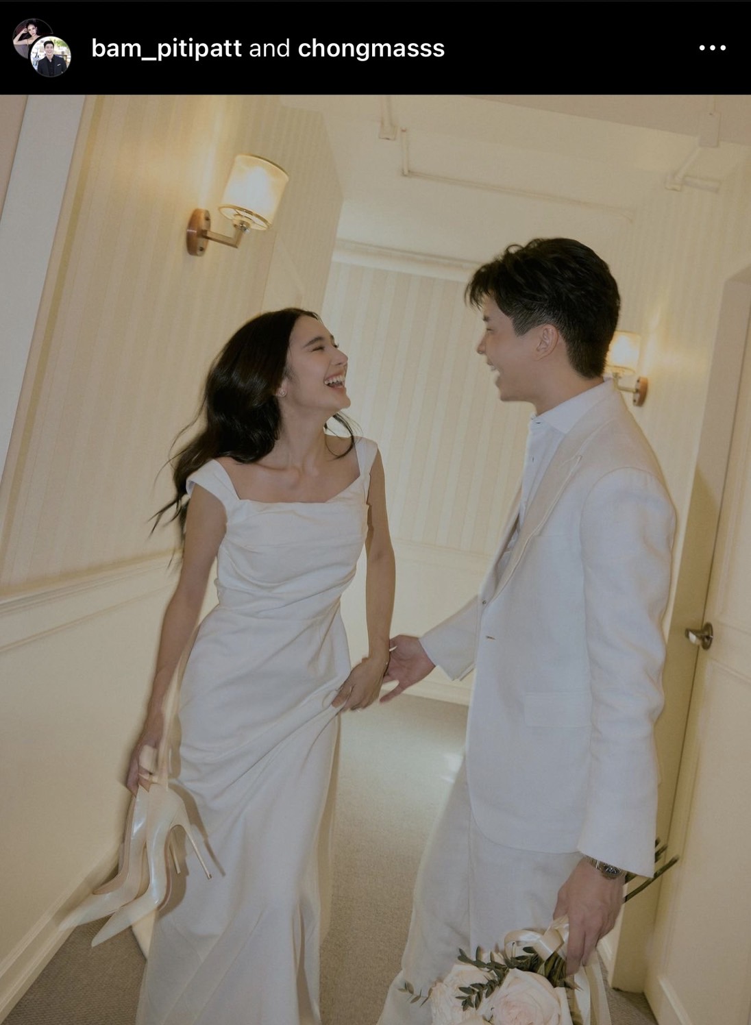 ได้ฤกษ์แต่งแล้ว แบม ปีติภัทร โพสต์ภาพหวานประกาศข่าวดี เคาะวันแต่งงาน 22 กันยายนนี้