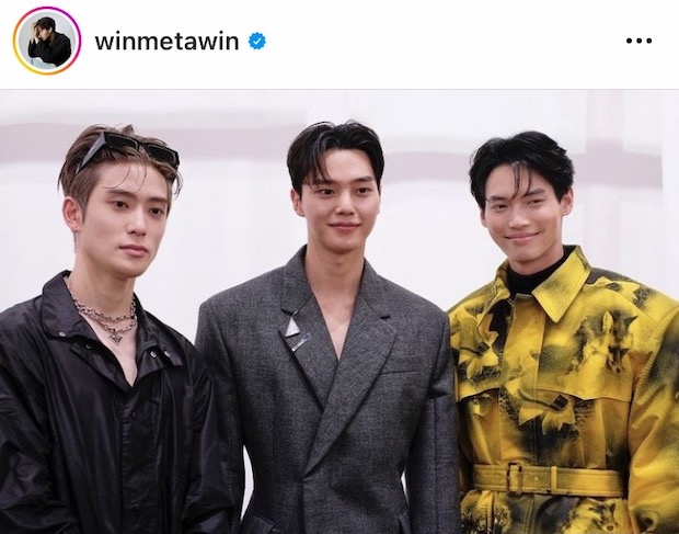 สื่อโลกจับตา!! 'ไบร์ท-วิน-ใบเฟิร์น’ เซเลบไทยทรงอิทธิพลวงการแฟชั่นโลก