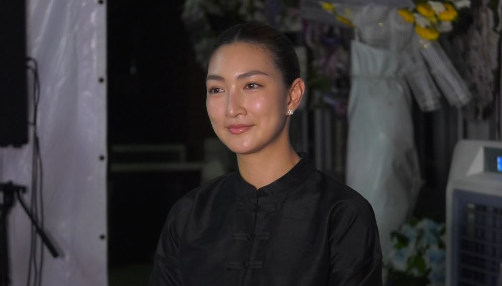 บรรยากาศพิธีสวดอภิธรรม หม่อมหลวงพันธุ์เทวนพ เทวกุล คืนที่สอง