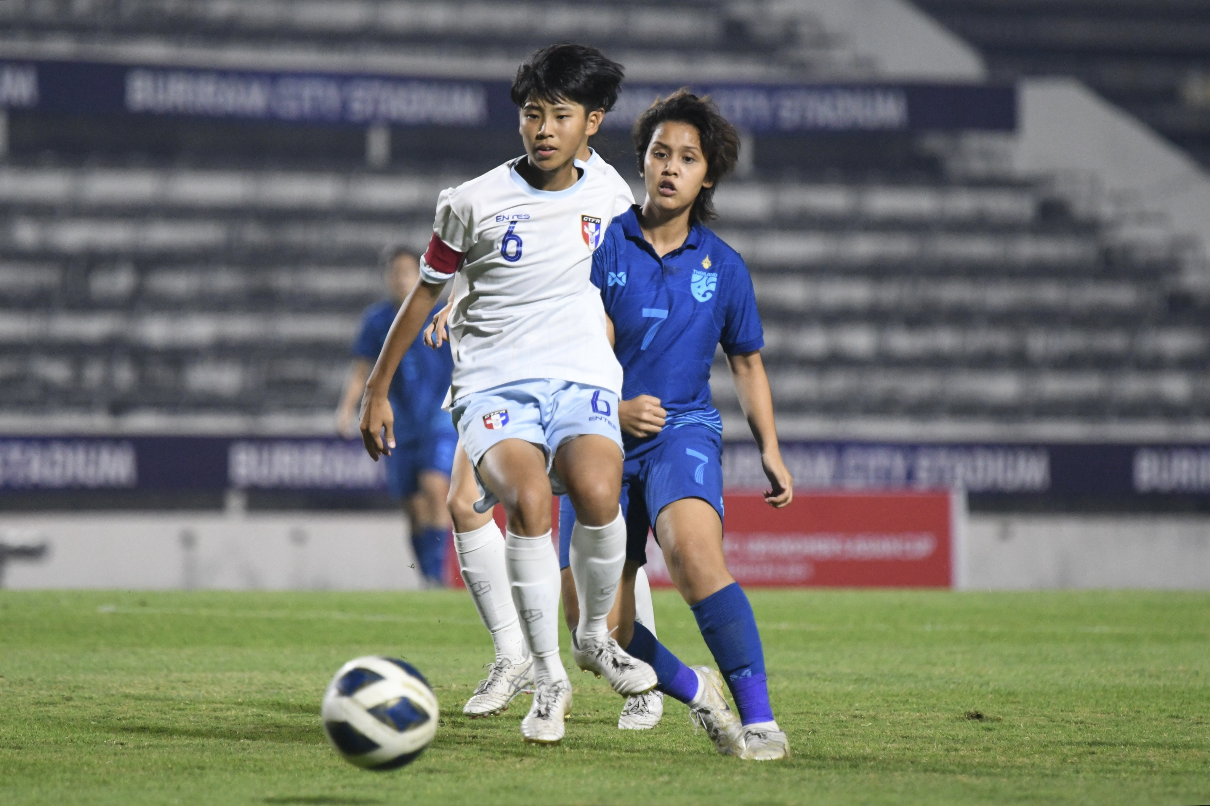 ผลฟุตบอลหญิง U20 ชิงแชมป์เอเชีย 2024 รอบคัดเลือก กลุ่มอี นัดที่สาม ไทย พบ ไต้หวัน