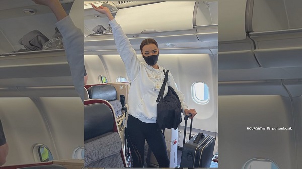 อแมนด้า ออบดัม เดินทางกลับถึงประเทศไทย พร้อมกักตัวตามมาตรการ (มีคลิป)