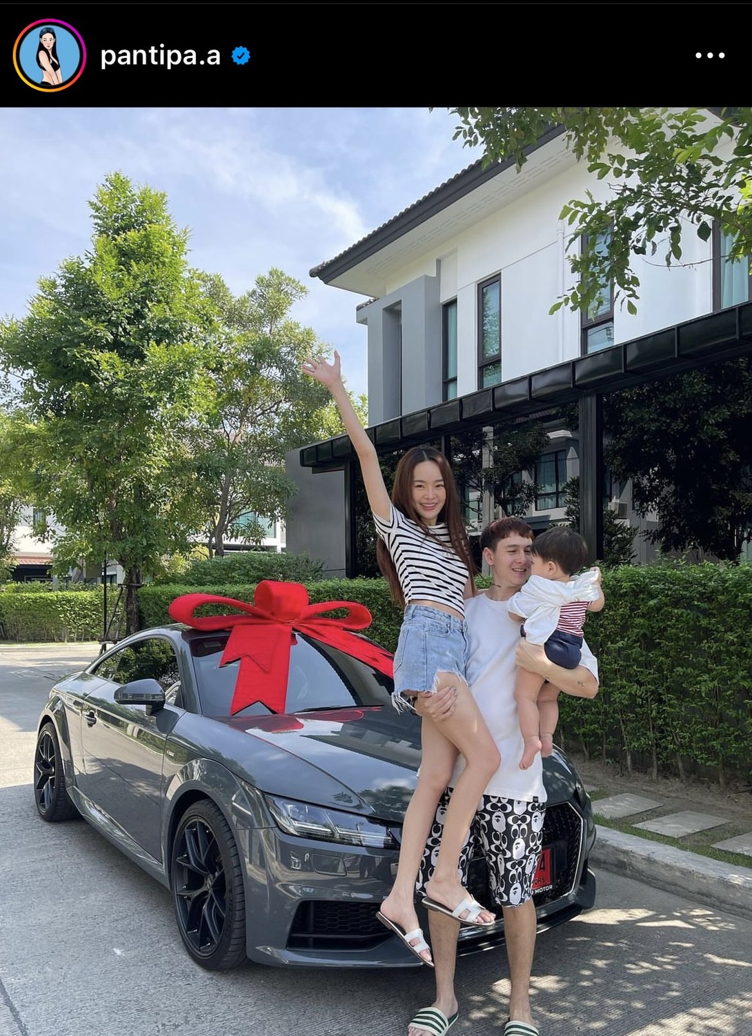  ปุ้มปุ้ย อวดโมเมนต์สุดน่ารัก น้องไซอัลบลู ทำพีคจัด เจอเสือครั้งแรก! 