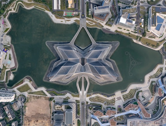 ส่องผลงานศูนย์แสดงศิลปะจีน “Zhuhai Jinwan” แรงบันดาลใจจากนกอพยพ