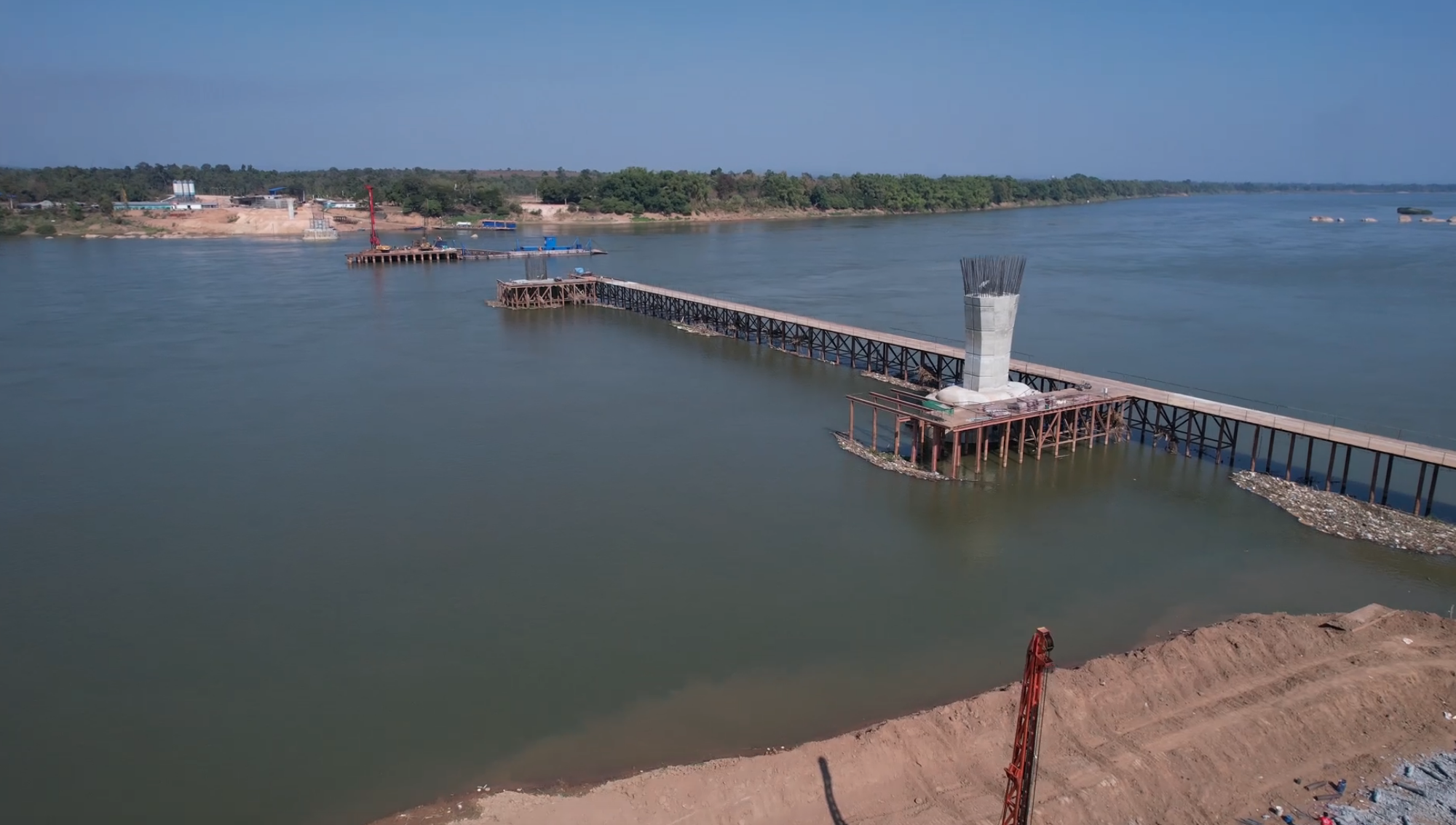 สะพานมิตรภาพไทย-ลาวแห่งที่ 5 เสร็จปีหน้า เชื่อม 3 ปท. แค่ 150 กม. สะพานมิตรภาพไทย-ลาวแห่งที่ 5 เสร็จปีหน้า เชื่อม 3 ปท. แค่ 150 กม.