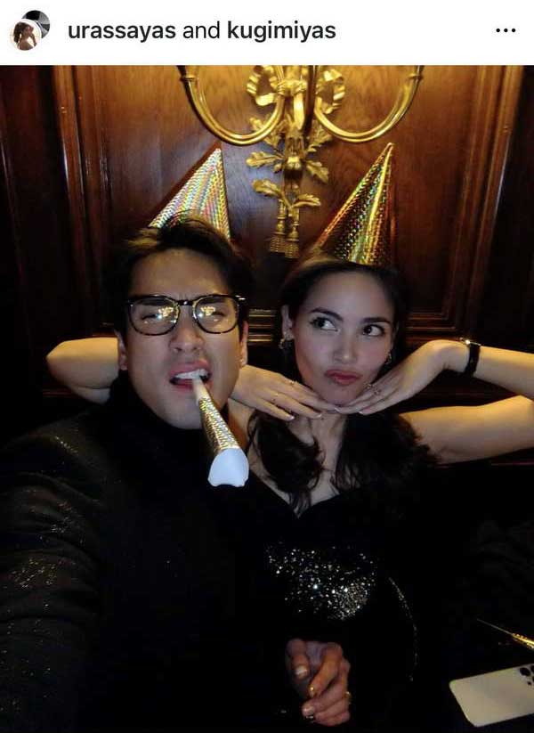 ปีใหม่ 2025 ณเดชน์ - ญาญ่า อวดโมเมนต์สวีทคืนข้ามปี หวานเกินใคร