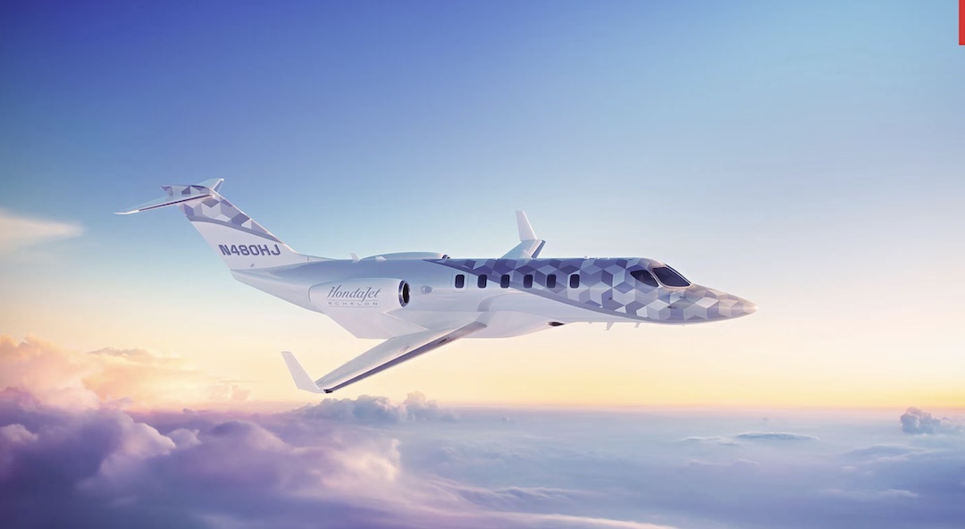 Honda เปิดตัว Echelon เครื่องบินเจ็ทส่วนตัวขนาดเบาดิไซน์หรู