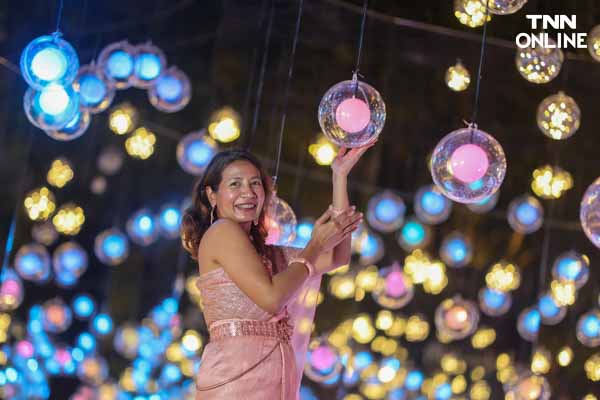 อลังการงานไฟฝีมือคนไทย Nasatta Light Festival Winter Illumination ที่ ณ สัทธา อุทยานไทย จังหวัดราชบุรี