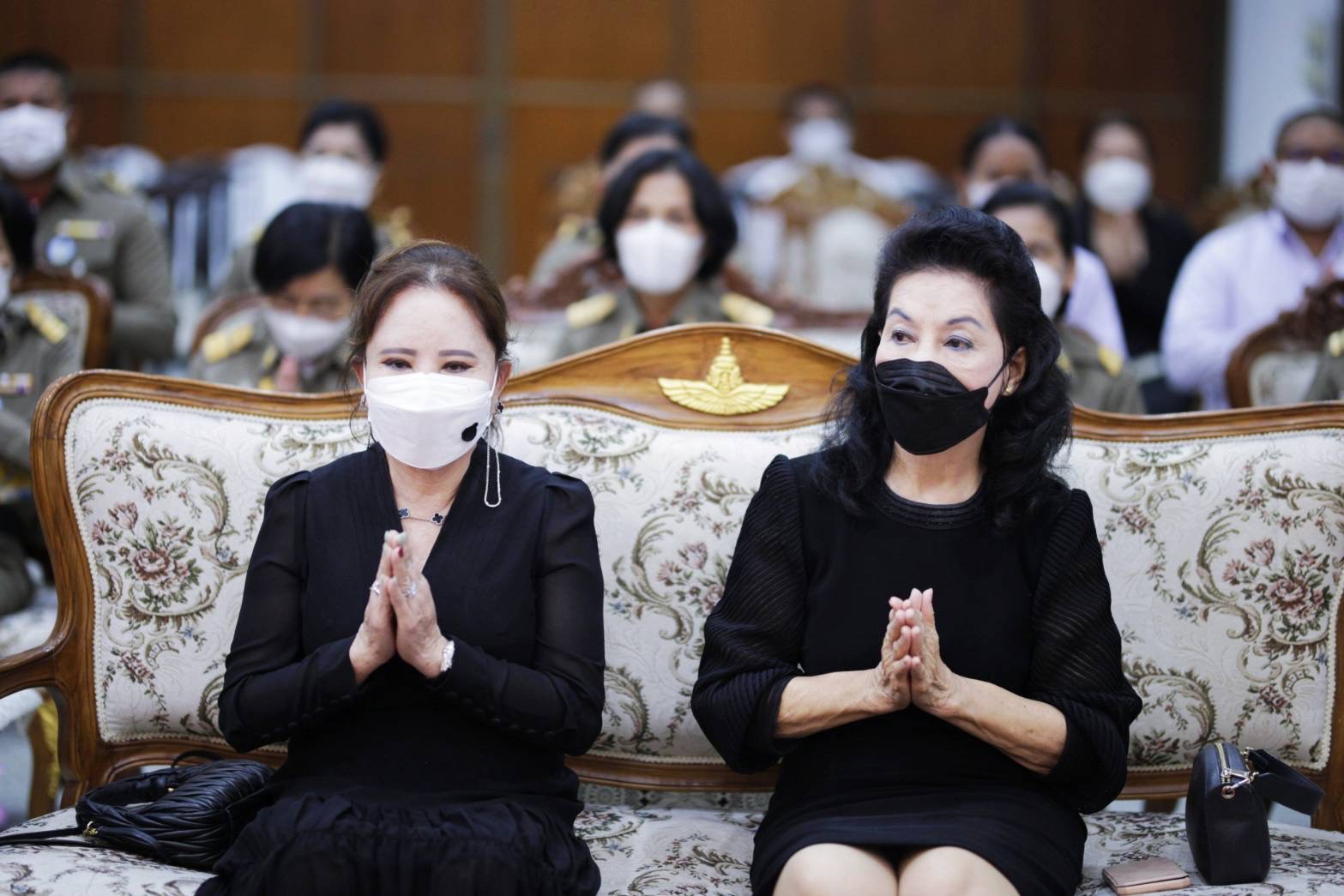 พิธีสวดอภิธรรม  ลินดา ค้าธัญเจริญ คืนสุดท้าย