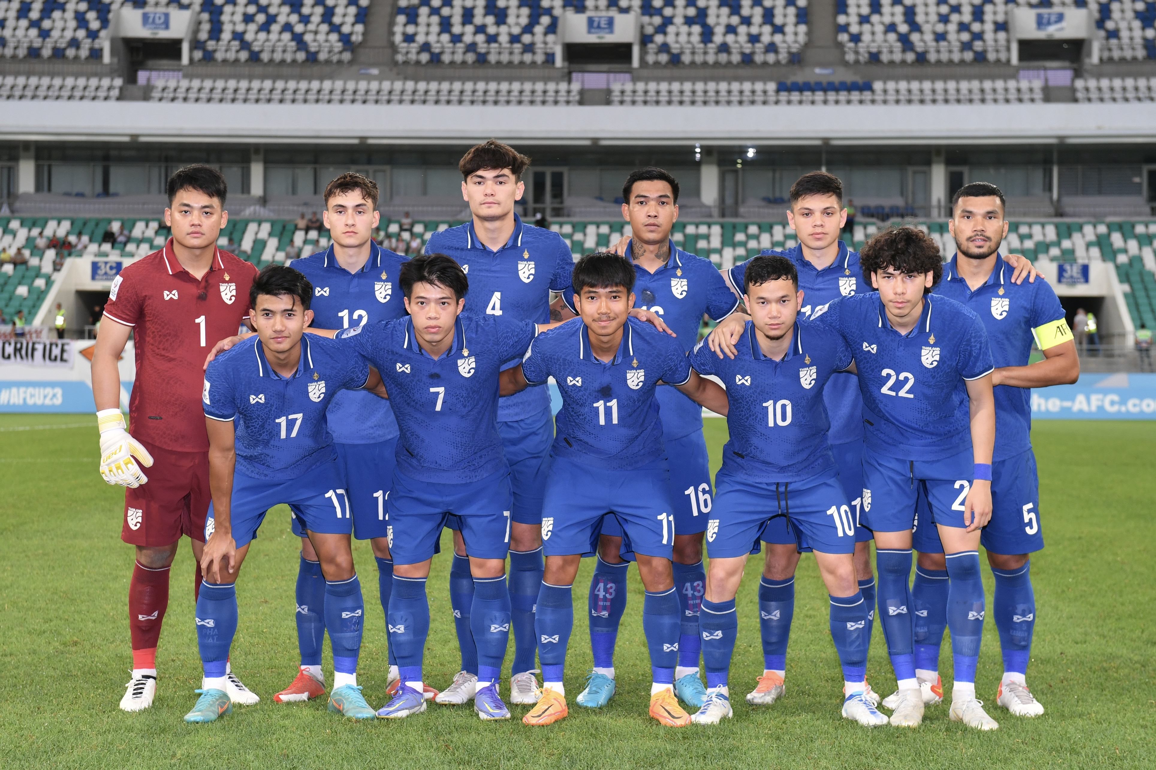 ผลบอลสดU23ปีชิงแชมป์เอเชีย2022 รอบแบ่งกลุ่ม นัดที่สอง มาเลเซีย พบ ไทย