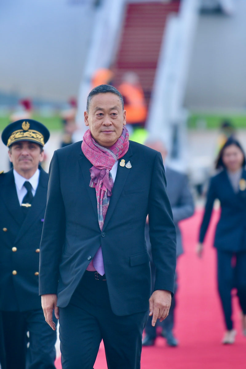 วันแรกในฝรั่งเศส นายกฯ ลุยฟอรั่ม