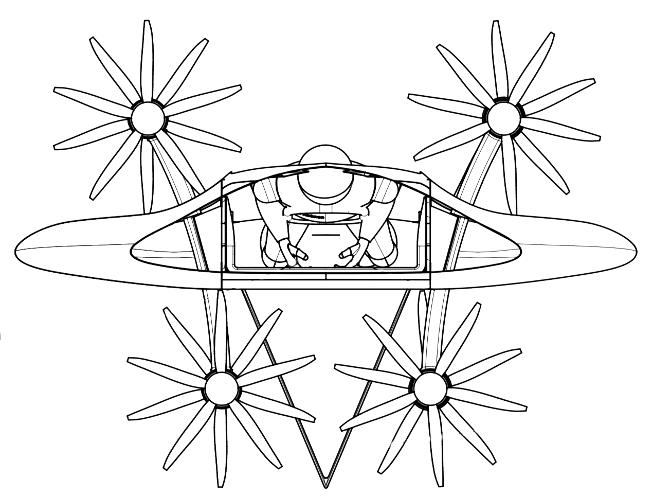 Zeva Aero แท็กซี่บินได้ทรง UFO ทดสอบบินโดยมนุษย์ครั้งแรกสำเร็จแล้ว!