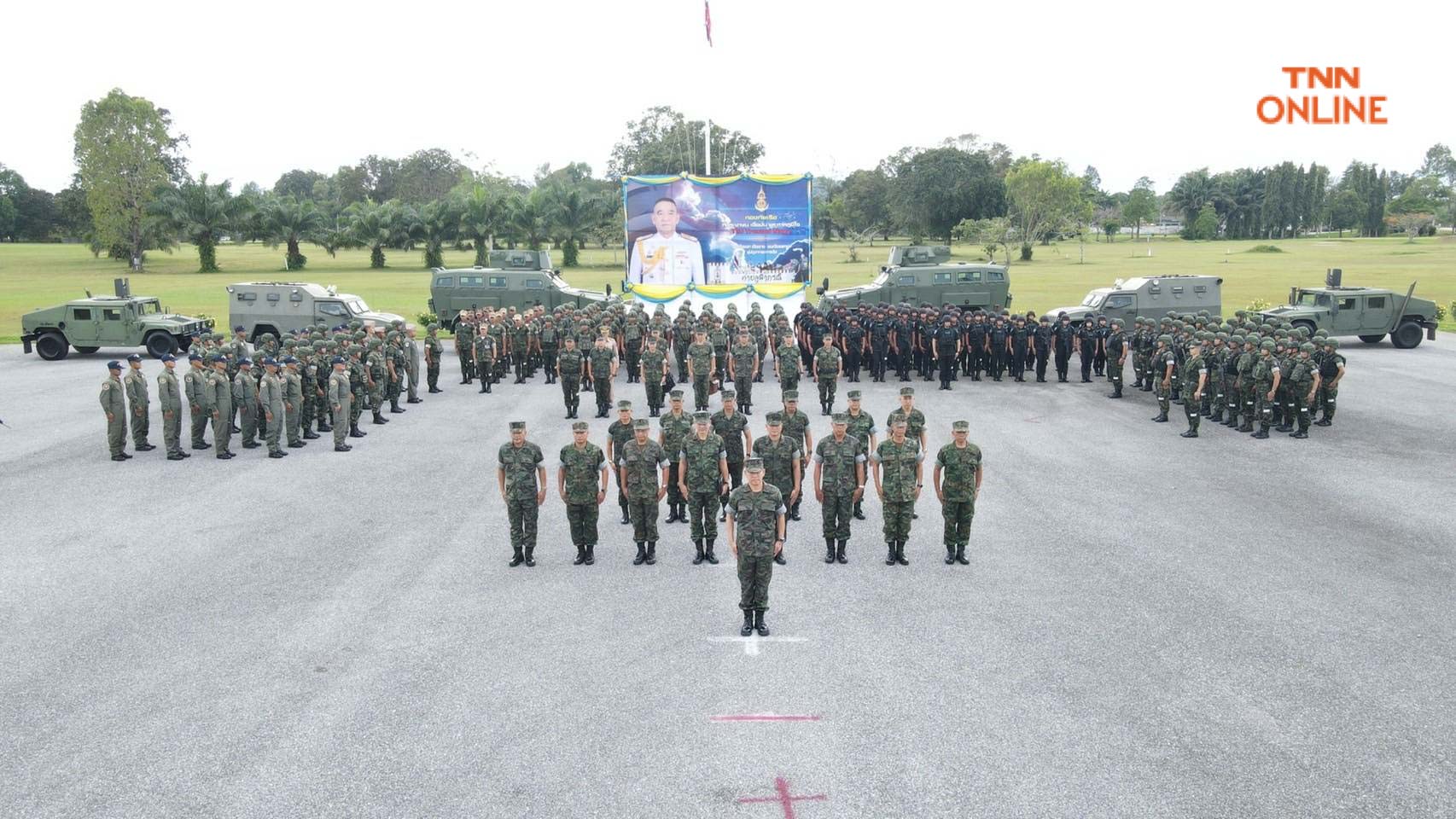 ผบ.ทร. ลงพื้นที่นราธิวาส ตรวจเยี่ยมกำลังพลเน้นย้ำช่วยเหลือ ปชช. ในพื้นที่