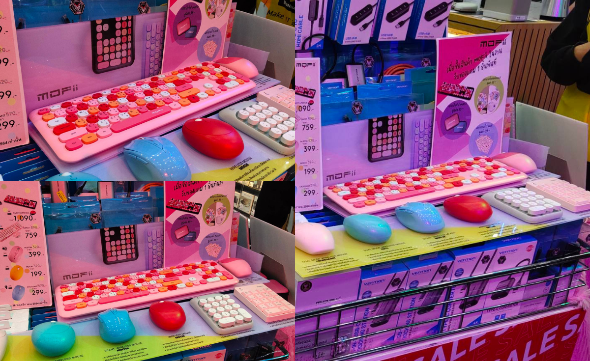 ไอเทมจัดโต๊ะคอมสายหวานจากงาน Commart 2022 ไอเทมจัดโต๊ะคอมสายหวานจากงาน Commart 2022