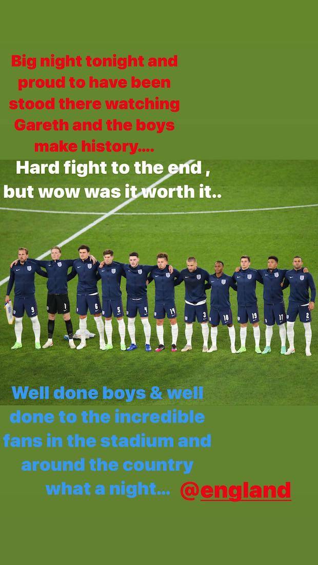 ‘อะเดล - เบ็คแฮม’ เฮลั่น!! ‘ทีมชาติอังกฤษ’ สมหวังเข้าชิง EURO 2020 