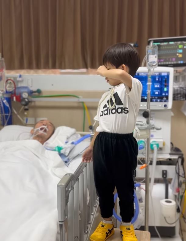 ต้นหอม ศกุนตลา โล่งใจพ่อพ้นวิกฤตเริ่มหายใจเองได้ หลังเจอหน้าหลาน น้องปกป้อง