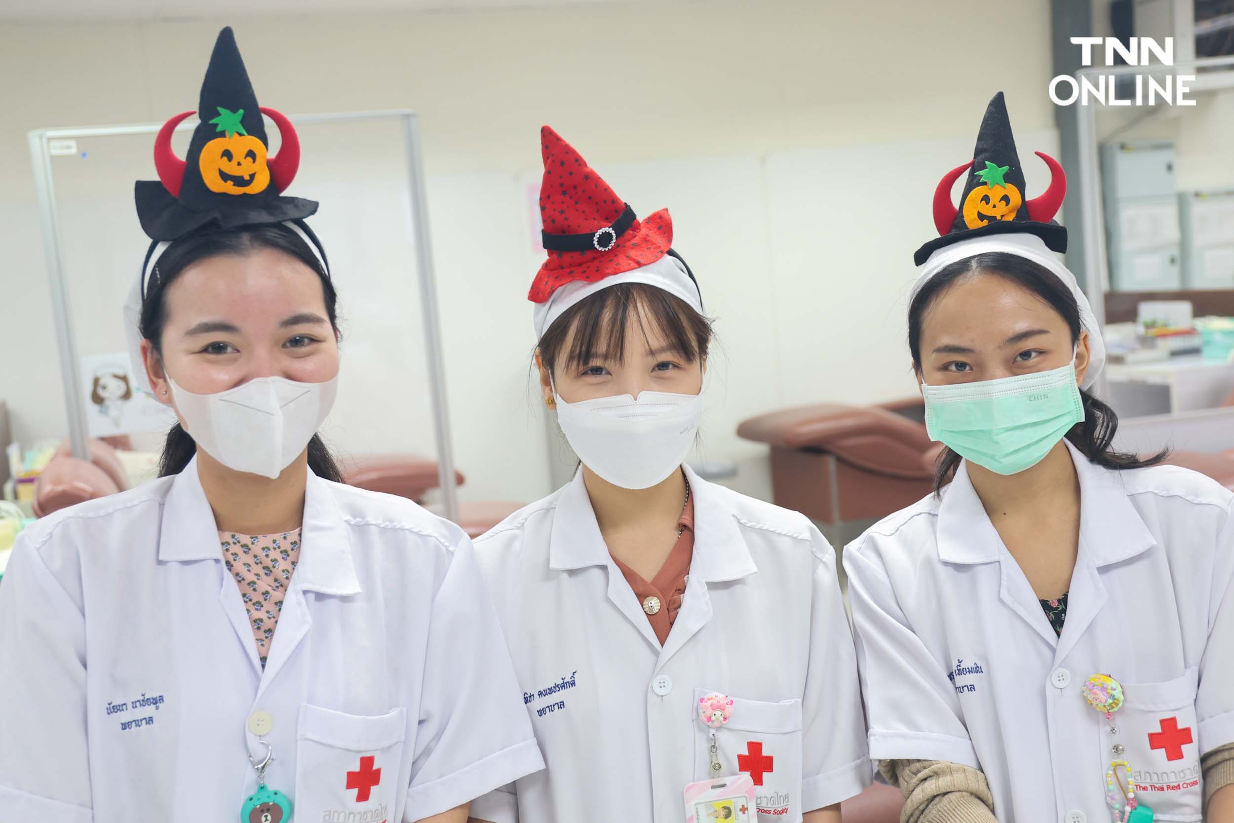 หนีผีมาให้เลือด สีสันบริจาคเลือดรับเทศกาลฮาโลวีน หนีผีมาให้เลือด สีสันบริจาคเลือดรับเทศกาลฮาโลวีน