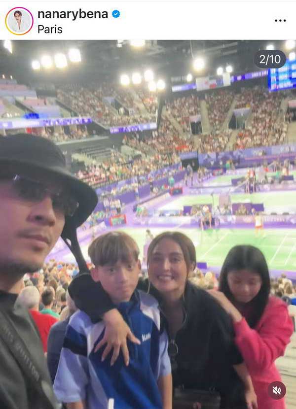 เวย์-นานา ยกครัวทัวร์ Paris2024 เกาะขอบสนามเชียร์นักกีฬาไทย สู้ศึก โอลิมปิกเกมส์ เวย์-นานา ยกครัวทัวร์ Paris2024 เกาะขอบสนามเชียร์นักกีฬาไทย สู้ศึก โอลิมปิกเกมส์