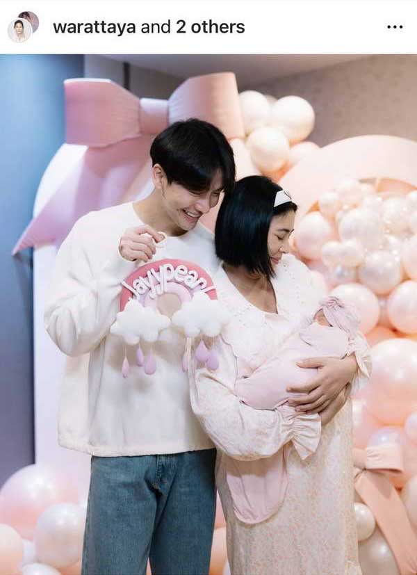 ดีเจพุฒ-จุ๋ย วรัทยา อวดโฉม น้องเจเพิร์ล แบบชัดๆ น่ารักน่าชังสุดๆ