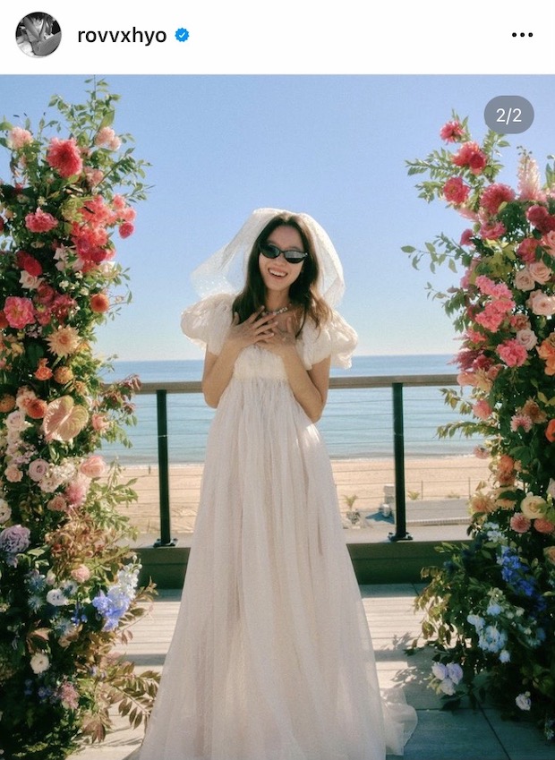 ชมกันให้เต็มตา!! 'กงฮโยจิน’ ในชุดเจ้าสาววิวาห์ ‘เควิน โอ’ ที่นิวยอร์ก