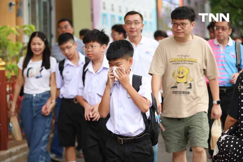 รถติดแต่เช้า รับเปิดเทอมวันแรก ปีการศึกษา 2567