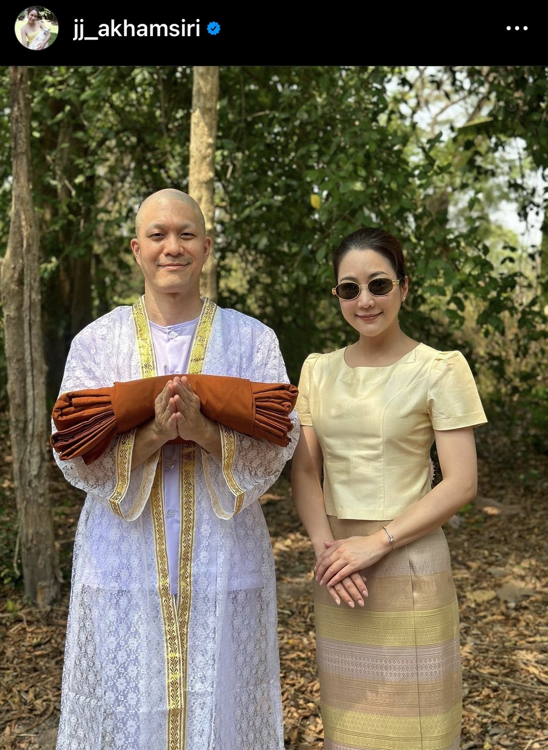 จั๊กจั่น อคัมย์สิริ ขอเป็นนางฟ้า รำหน้านาค เค วัฒนา บวชเรียบง่าย