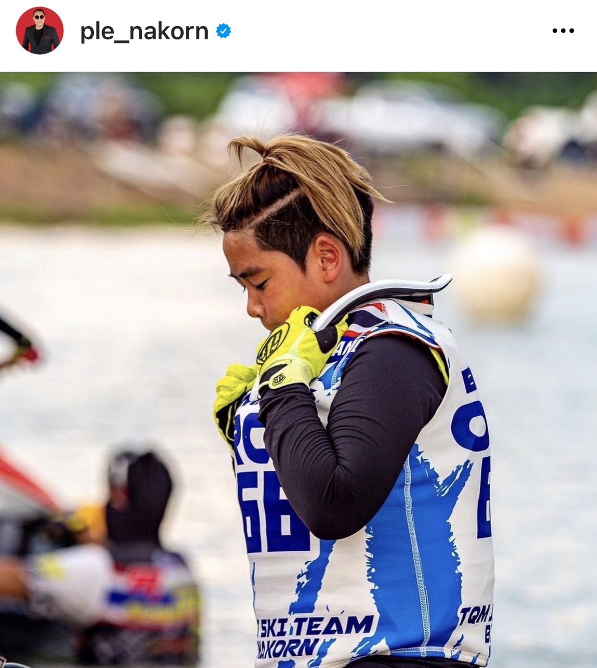 ออก้า ลูกชาย เปิ้ล นาคร ได้เป็นตัวแทนทีมชาติไทย แข่งเจ็ทสกีระดับโลก