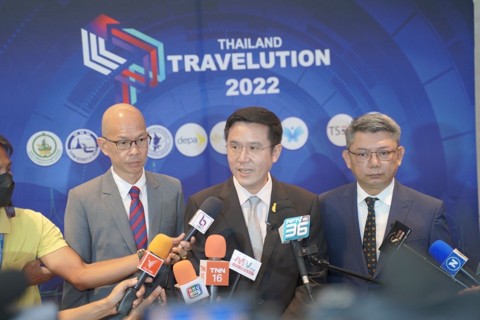 “ชัยวุฒิ” เปิด “Thailand Travelution 2022” ขับเคลื่อนเศรษฐกิจท่องเที่ยว “ชัยวุฒิ” เปิด “Thailand Travelution 2022” ขับเคลื่อนเศรษฐกิจท่องเที่ยว