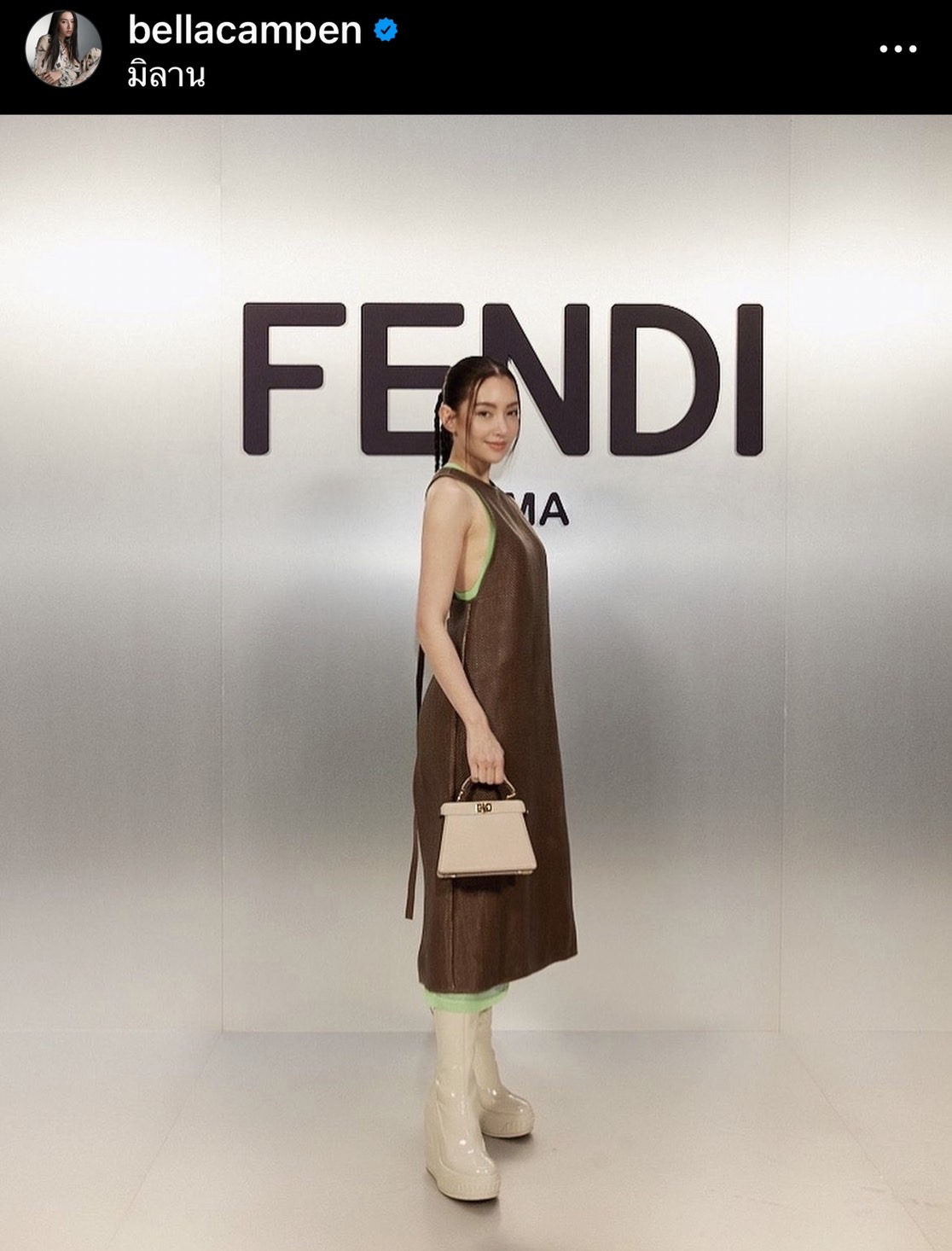 สุดปัง เบลล่า  ขึ้นแท่น Friend of FENDI คนแรกของประเทศไทย