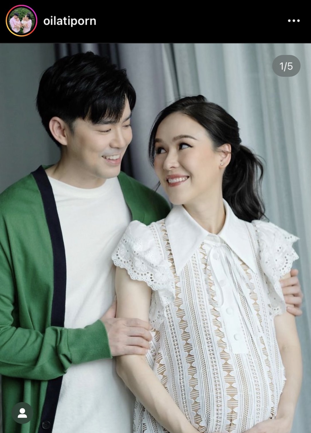 ออย อฏิพรณ์ ภรรยา บีม กวี แอดมิทหลังมีภาวะโลหิตจาง ครับ