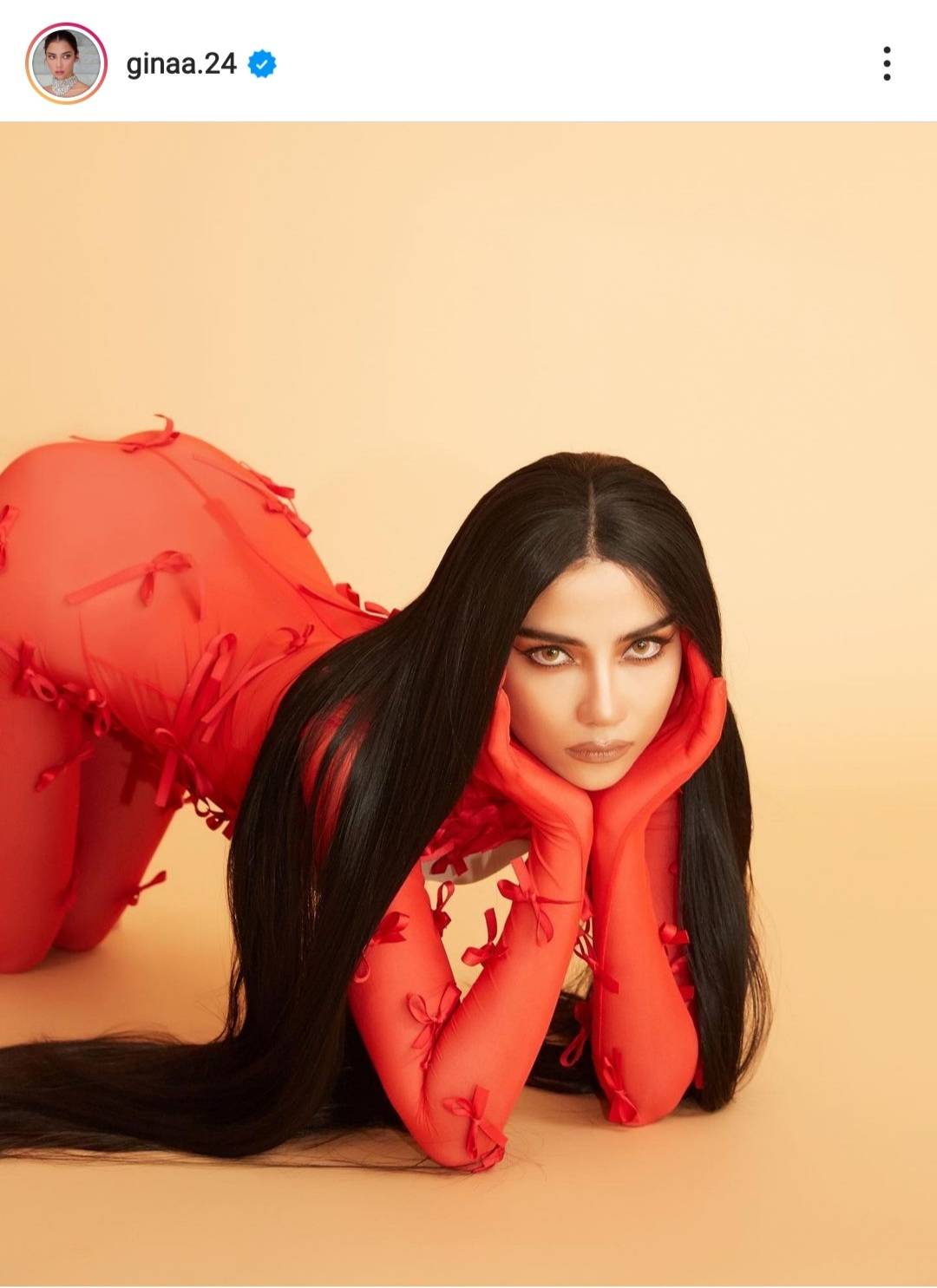 จีน่า เคลียร์เรื่องชุดแดงจบแล้ว ด้านความรักแฮปปี้มาก!!