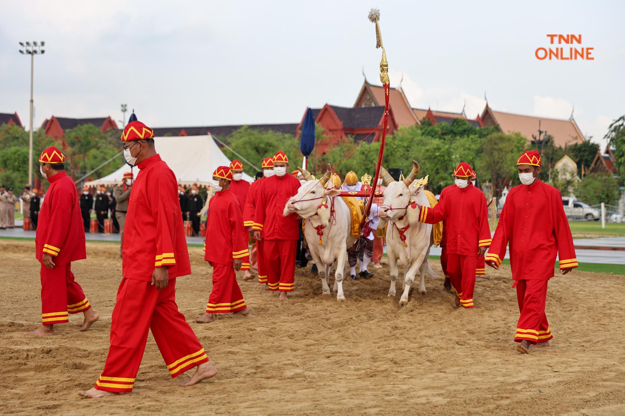 กระทรวงเกษตรเตรียมความพร้อม ซ้อมใหญ่ “พระราชพิธีพืชมงคลจรดพระนังคัลแรกนาขวัญ” กระทรวงเกษตรเตรียมความพร้อม ซ้อมใหญ่ “พระราชพิธีพืชมงคลจรดพระนังคัลแรกนาขวัญ”