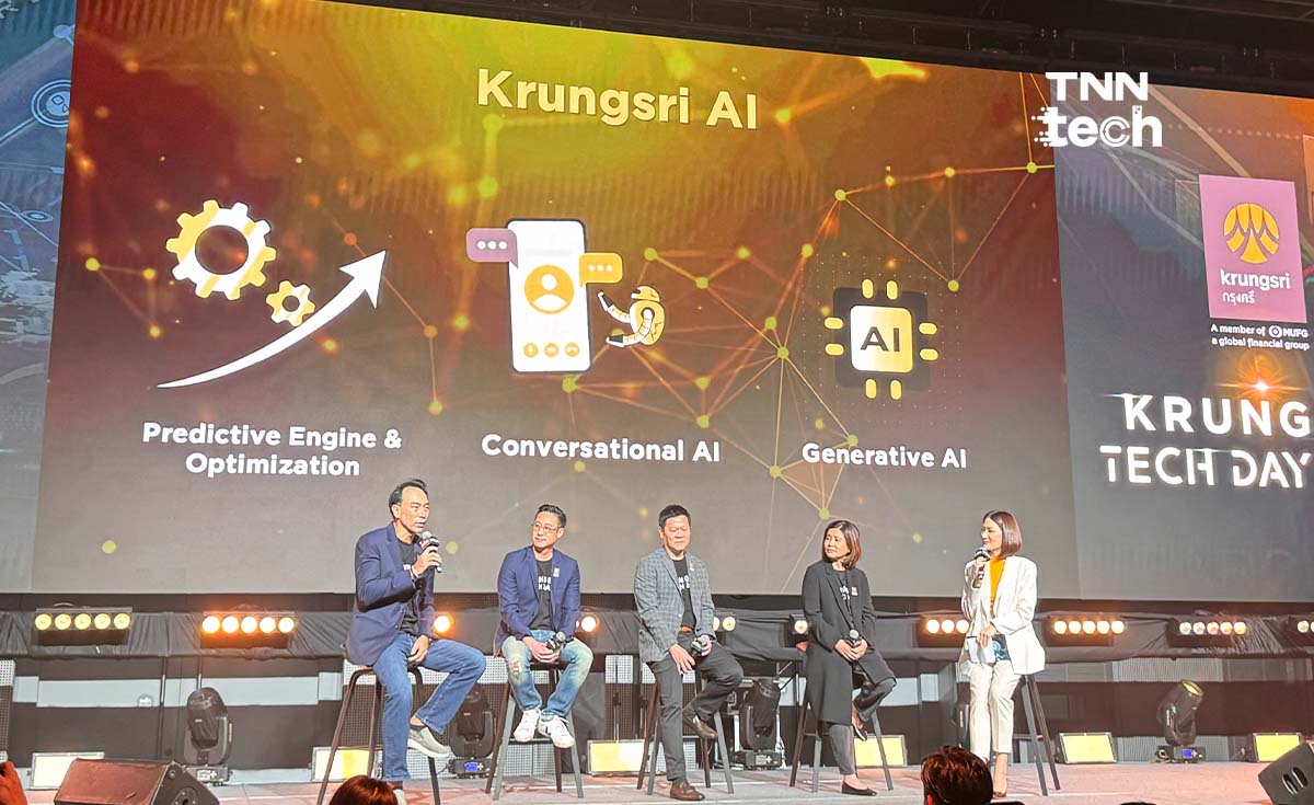 กรุงศรี เปิดแผนเทคโนโลยีดิจิทัลแบงก์กิ้ง ชู Krungsri AI ที่พัฒนาเอง ในงาน Krungsri Tech Day 2024: Technology for People