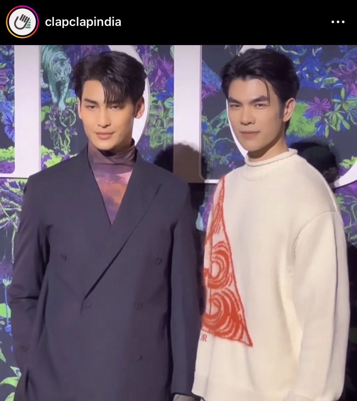 อาโป ณัฐวิญญ์ทำเอาอินสตราเเกรม Dior เเตก! หลังลงรูปเจ้าตัวผ่านแอคหลัก 