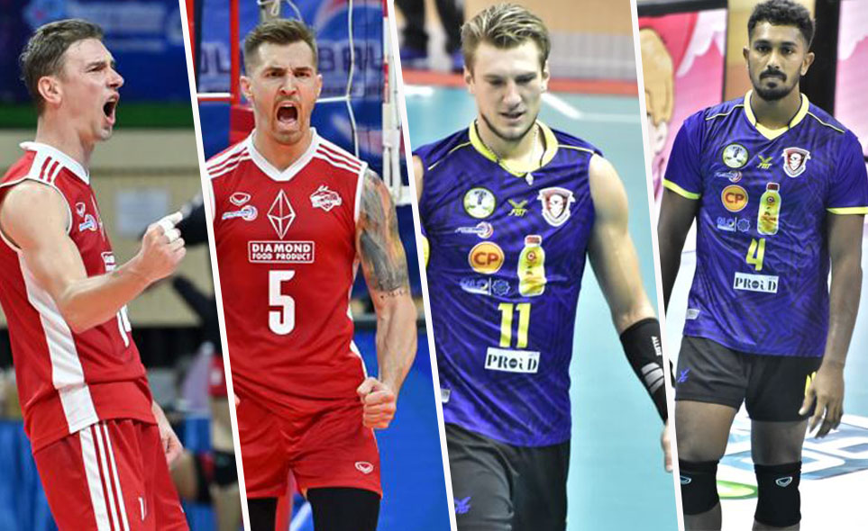 ผ่าฟอร์มพร้อมให้คะแนนตัวต่างชาติชายของศึกวอลเลย์บอลไทยแลนด์ลีก2022