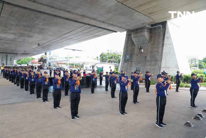 ซ้อมฝีพายบนแม่น้ำเจ้าพระยา เตรียมพร้อมจัดขบวนพยุหยาตราทางชลมารค ซ้อมฝีพายบนแม่น้ำเจ้าพระยา เตรียมพร้อมจัดขบวนพยุหยาตราทางชลมารค