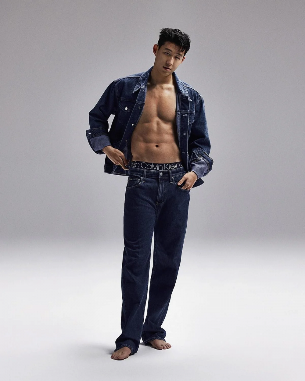 เมากล้ามไม่ไหว!! ‘ซนฮึงมิน’ ในแคมเปญต้อนรับวาเลนไทน์กับ Calvin Klein