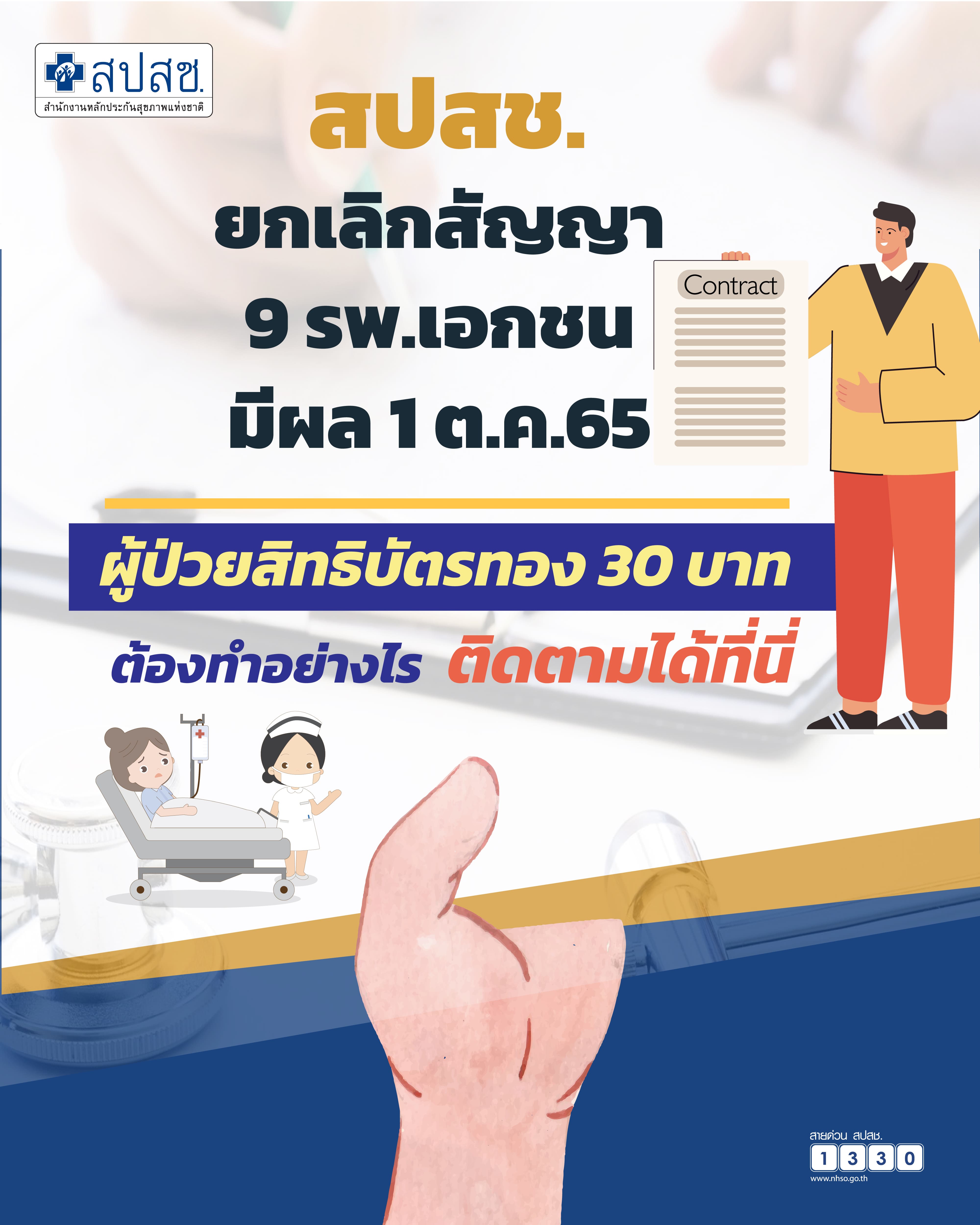 ผู้ใช้ บัตรทอง ต้องรู้! เปิด 5 ช่องทาง ตรวจสอบสิทธิและหน่วยบริการ