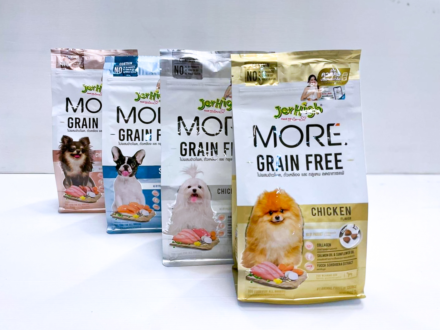 ครั้งแรก!! Jerhigh เปิดตัวอาหารสุนัขเม็ดกรอบ สูตร Grain-Free