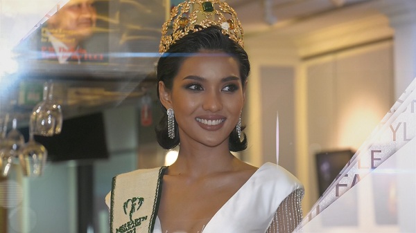 “ใบตอง จรีรัตน์” โชว์ชุดประจำชาติ พร้อมชิงเวทีมิสเอิร์ธ 2021 (มีคลิป)