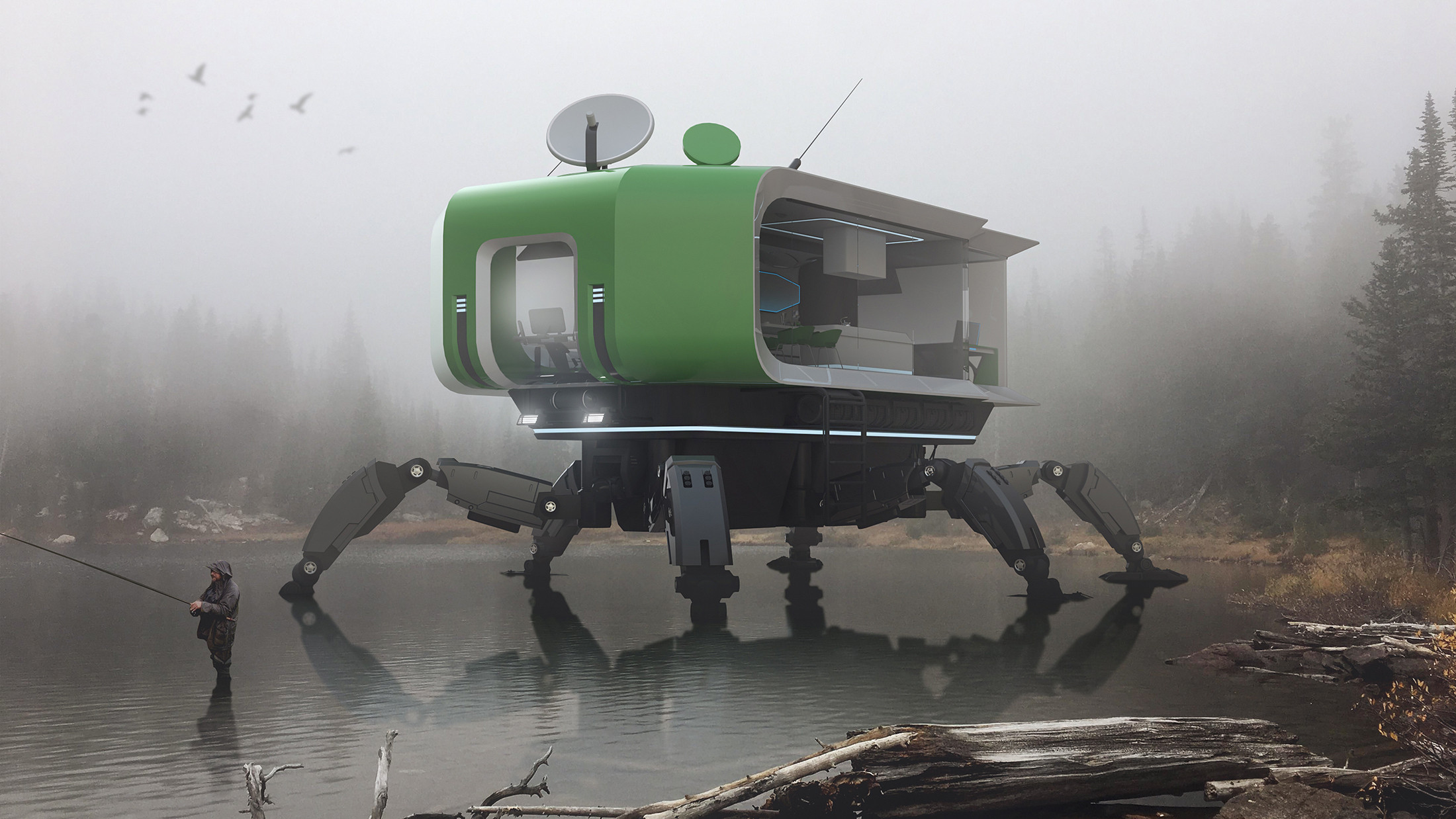 ดีไซเนอร์บัลแกเรีย โชว์คอนเซ็ป บ้านเคลื่อนที่ได้ บ้านยุคใหม่แห่งอนาคต