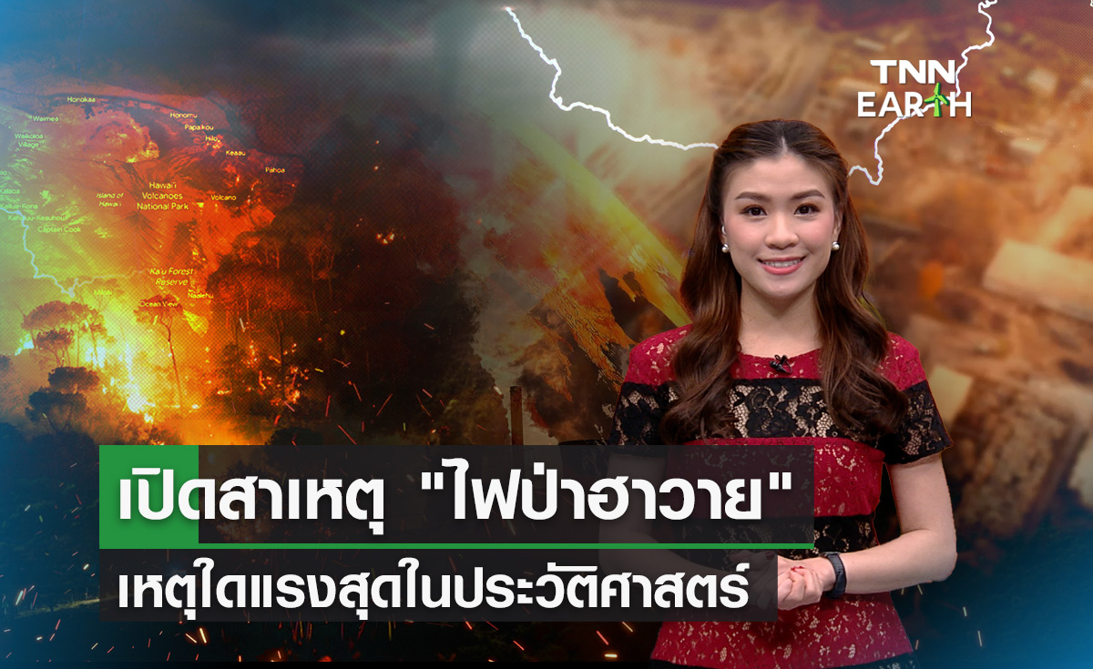 เปิดสาเหตุ “ไฟป่าฮาวาย” เหตุใดรุนแรงที่สุดในประวัติศาสตร์