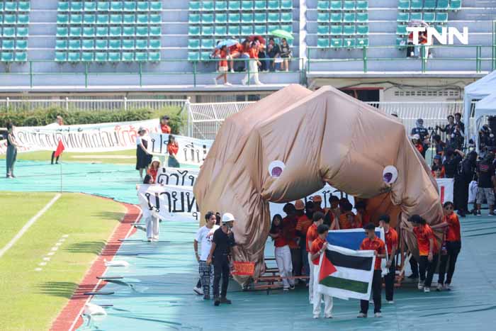 “จุฬาฯ-ธรรมศาสตร์” กินกันไม่ลงครองแชมป์บอลประเพณี ครั้งที่ 75 ร่วมกัน
