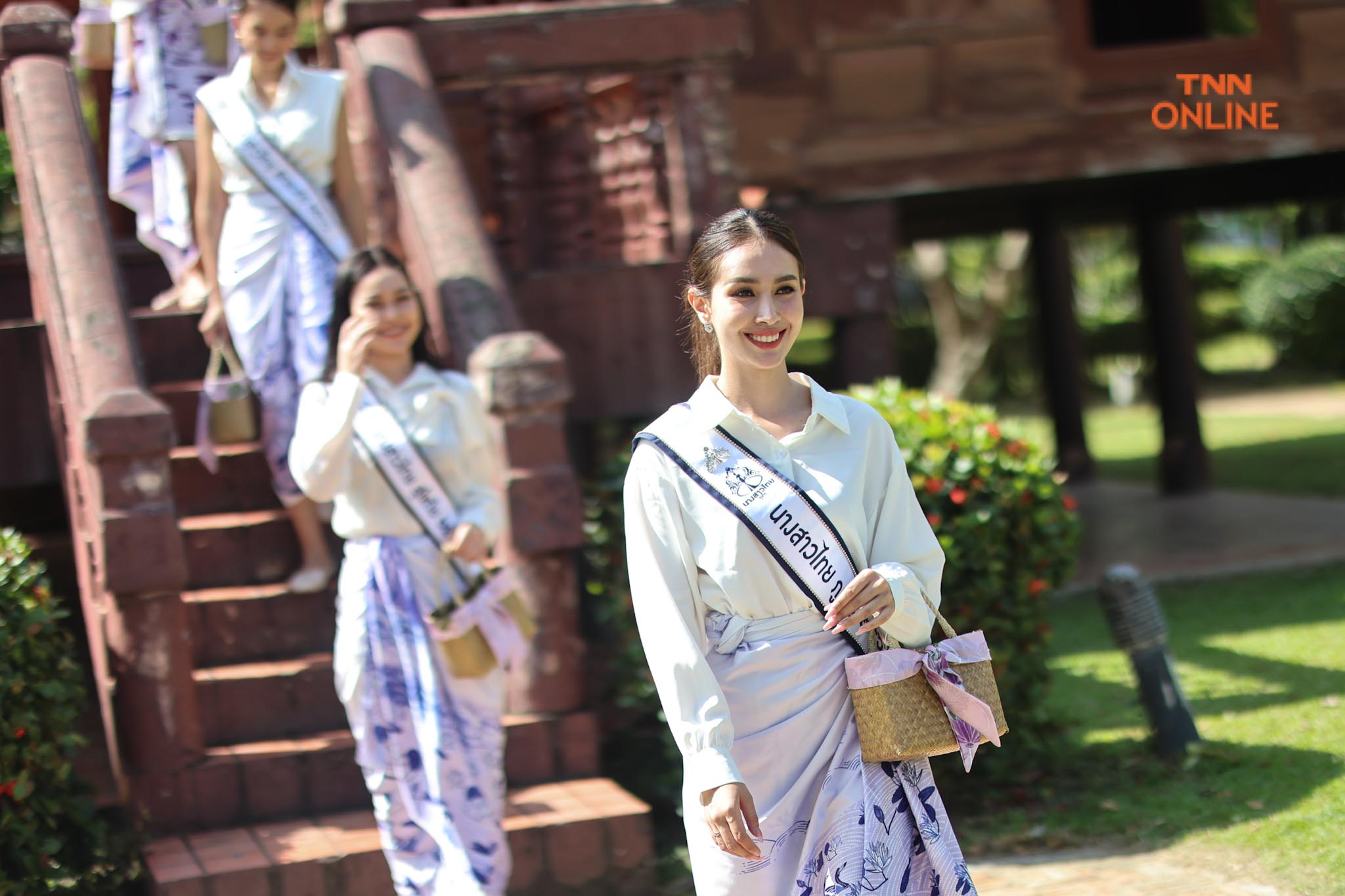 เก็บตัว นางสาวไทย 2566 เข้าวัดทำบุญ-ร่วมล่องแก่งรับหน้าร้อน 