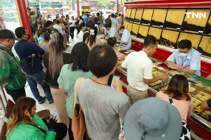 พุ่งทะลุ 40,000 บาท ราคาขายทองรูปพรรณวันนี้ พุ่งทะลุ 40,000 บาท ราคาขายทองรูปพรรณวันนี้